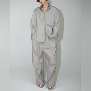 ZARA Limited Edition Poplin Set - M